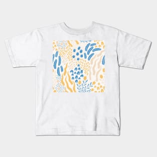 Flowery Abstracts Kids T-Shirt